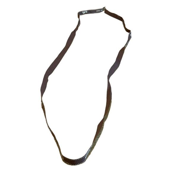 Authentic Classic Brown White Hermes Packaging Ribbon 4’3” 1.5yd Gift Wrapping - Picture 3 of 5